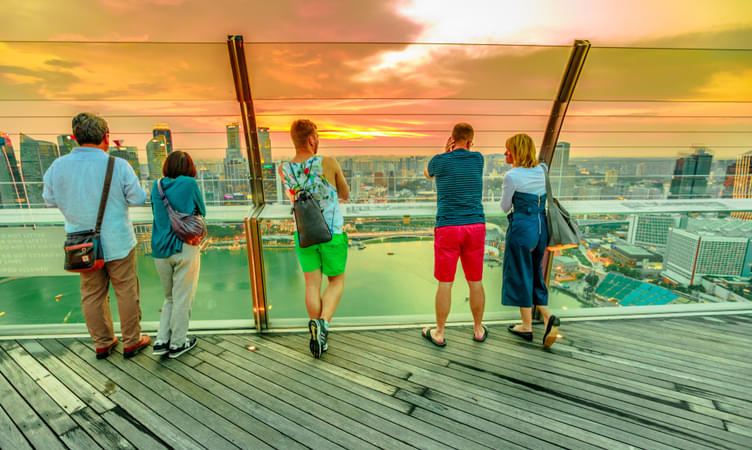 Watch the City Together From Marina Bay Sands Skypark Observation Deck
