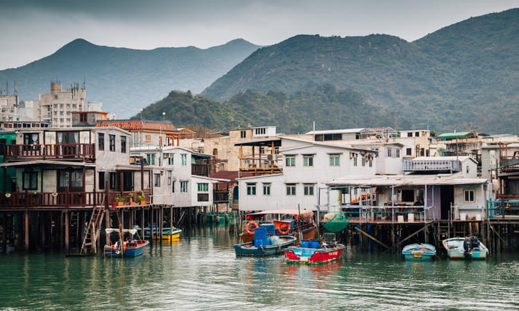 Walk through Tai O Fishing Village