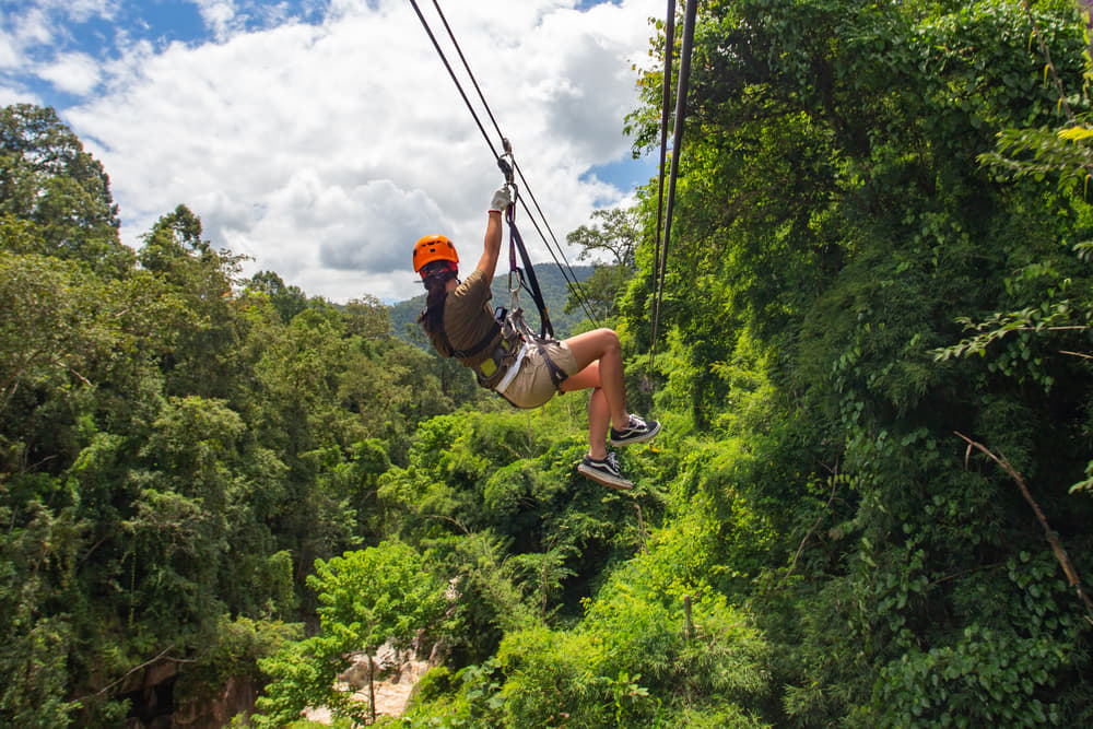 Zipline at Tung Lung Chau