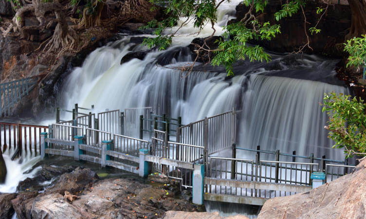 Hogenakkal Waterfalls -  342.5 km from Chennai