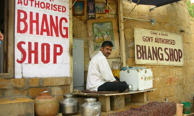 Visit the Famous Bhang Lassi Shop