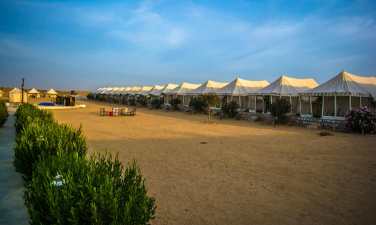 Camping at Khuri Sand Dunes