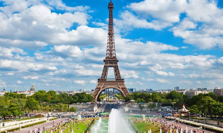 Admire the Beautiful Eiffel Tower