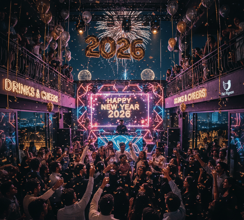 Party-Hop Your Way Into 2026 At Fat Pigeon – Bar Hop!