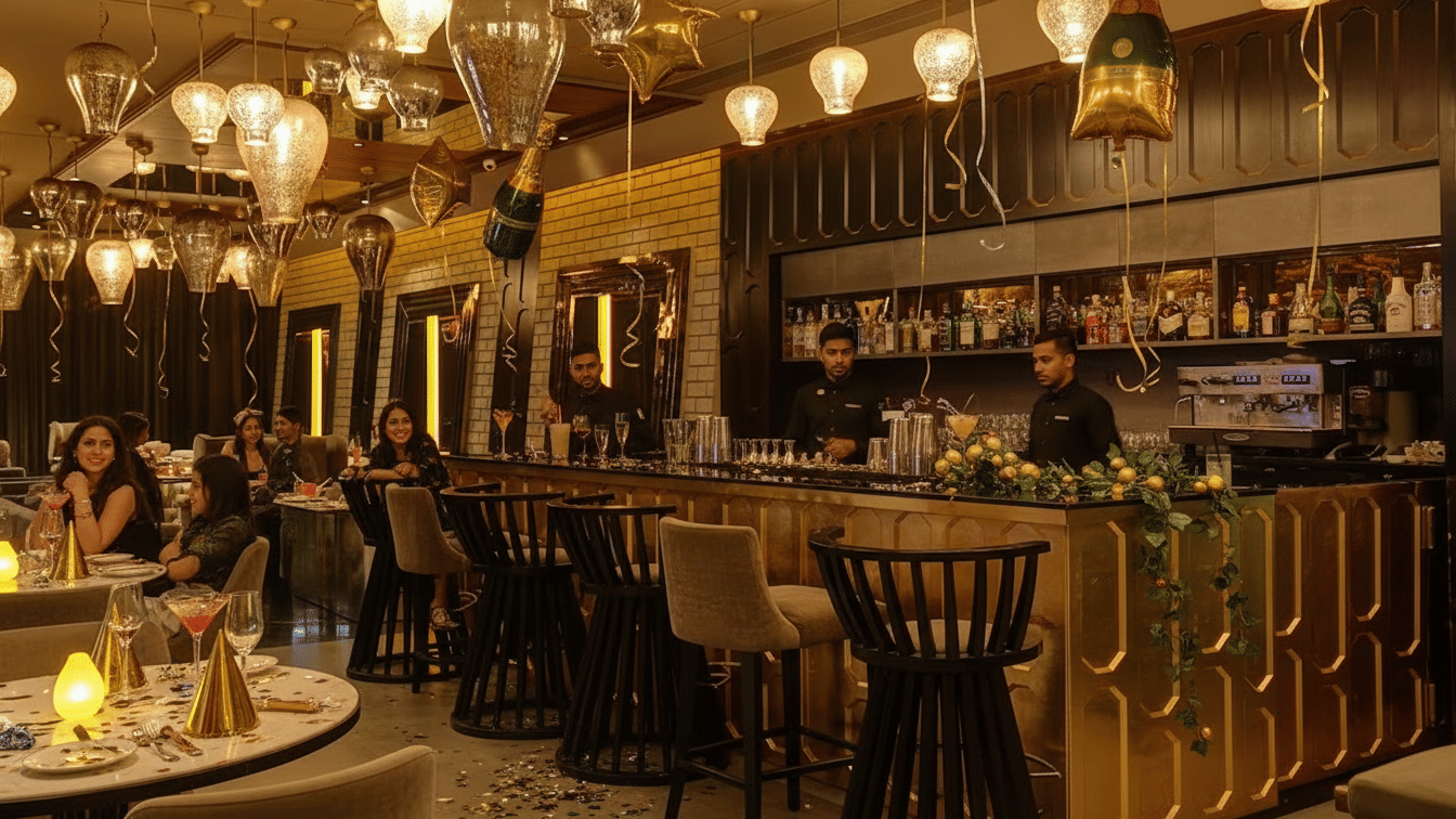 Fluid Mosaic Midnight Eve