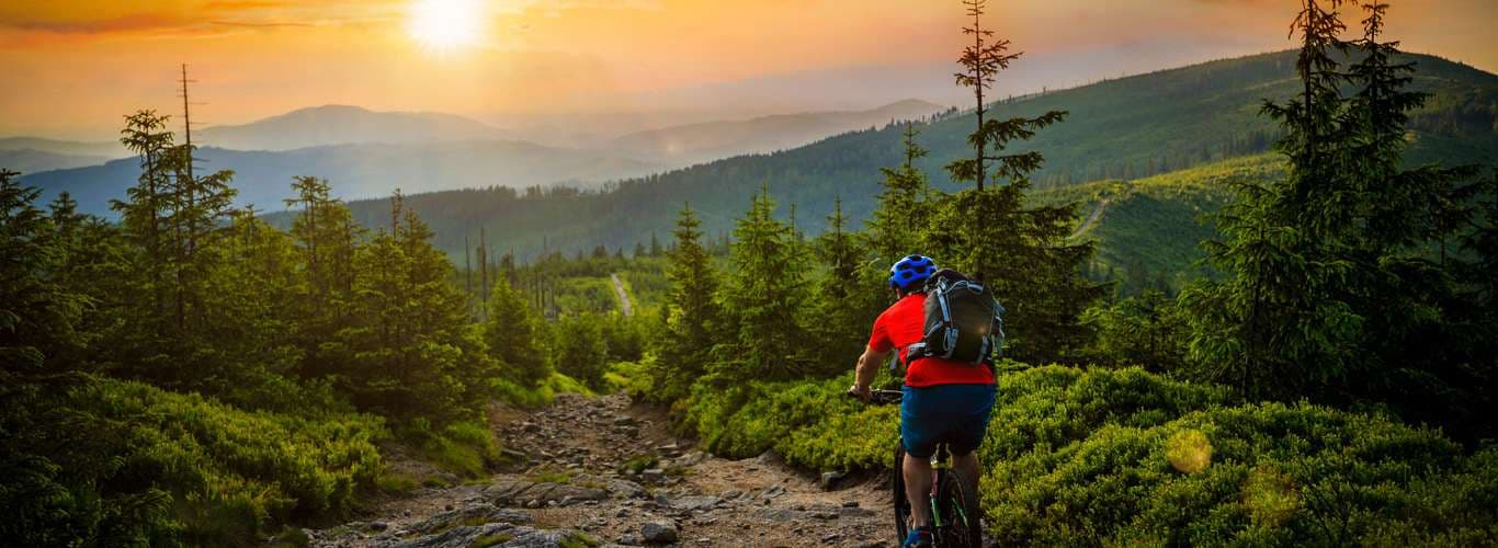 Cycling at Kharghar Hills