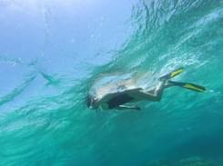 Snorkeling in Clear Waters of Aqaba