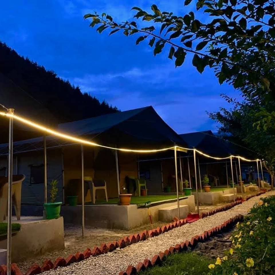 Serene Camping in the Lap of Nature, Kasol