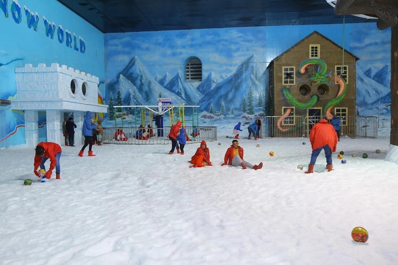 Chill Out At Snow World