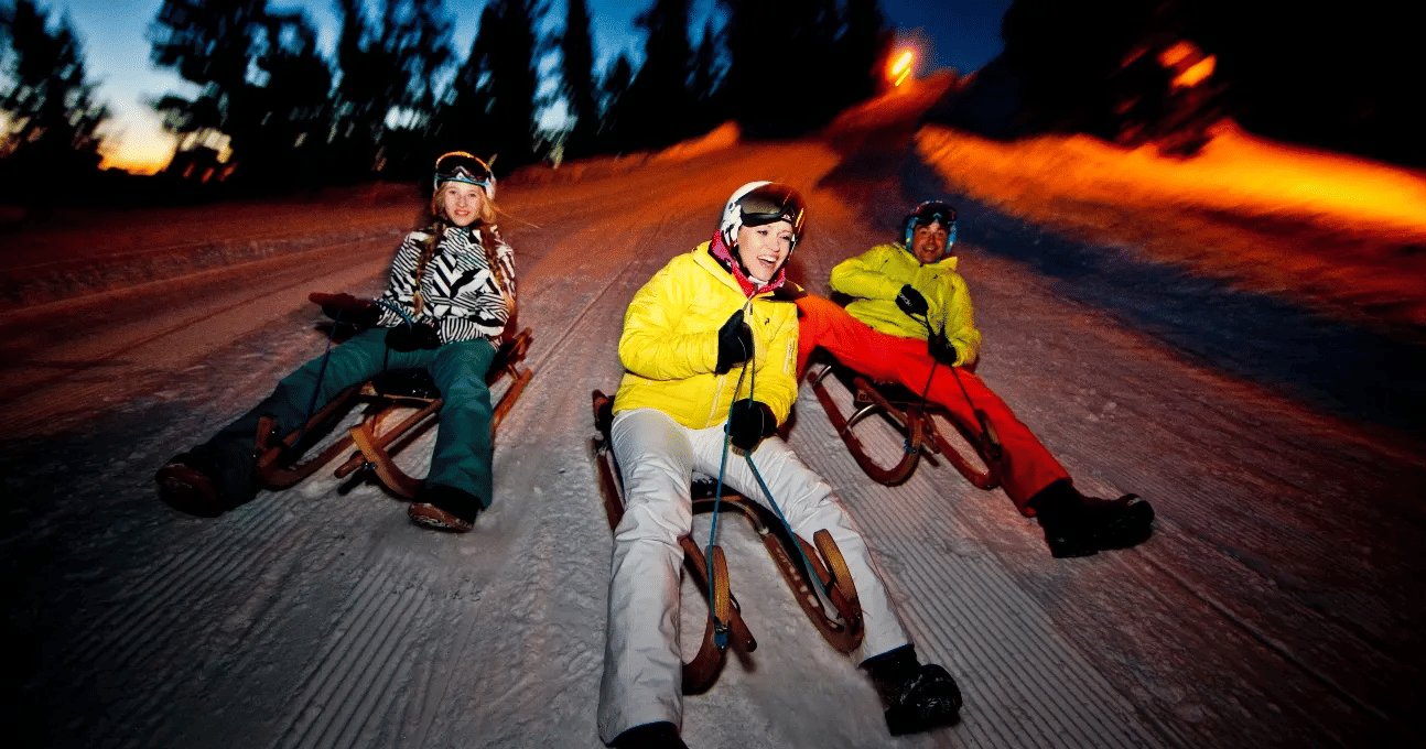 Night Sledding, Interlaken | Book Now @ Flat 17% off
