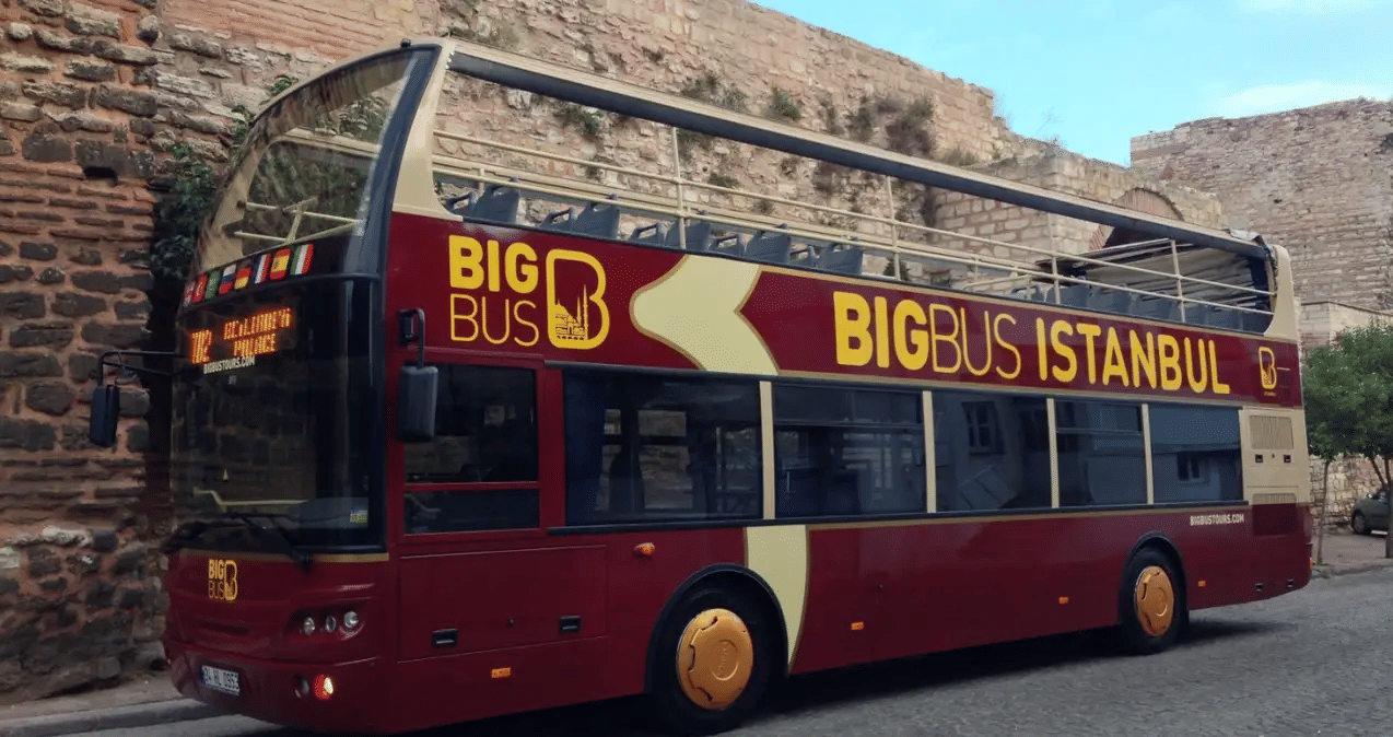 Istanbul Hop on Hop off Tour: Open Top Bus I Flat 10% off