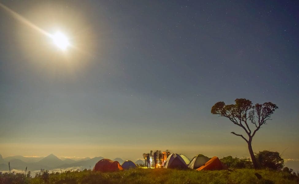 Kareri Lake in Summer