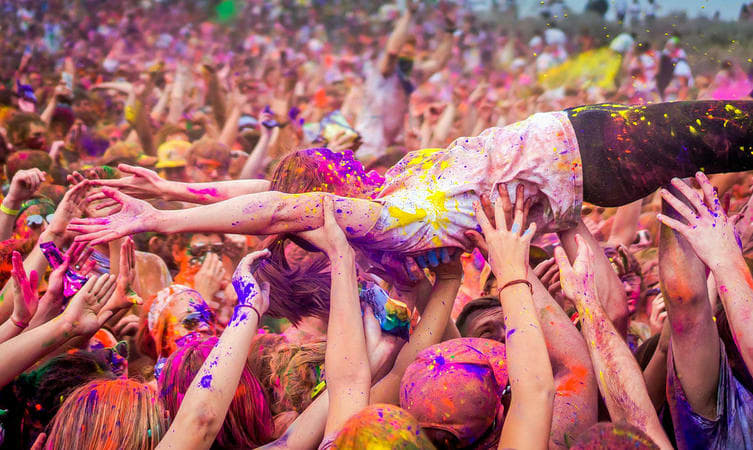 Pune Color Festival at The Orchid Hotel Pune