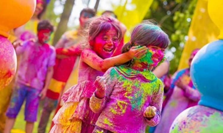 Holi Celebration at Pawna Lake Campsite