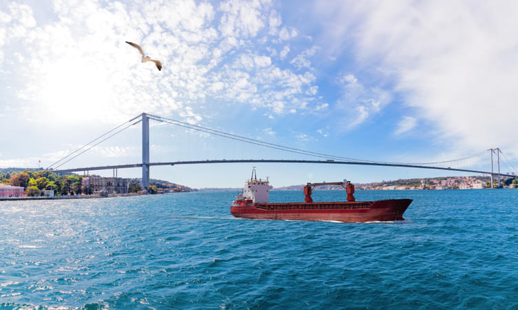 Cruising at Bosphorus