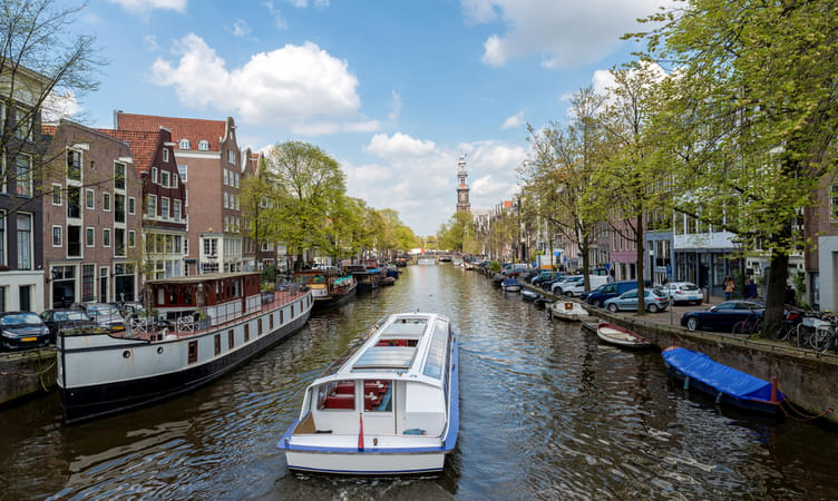Cruising At Amsterdam Canal