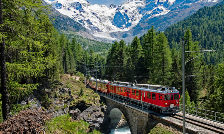 Ride The Bernina Express