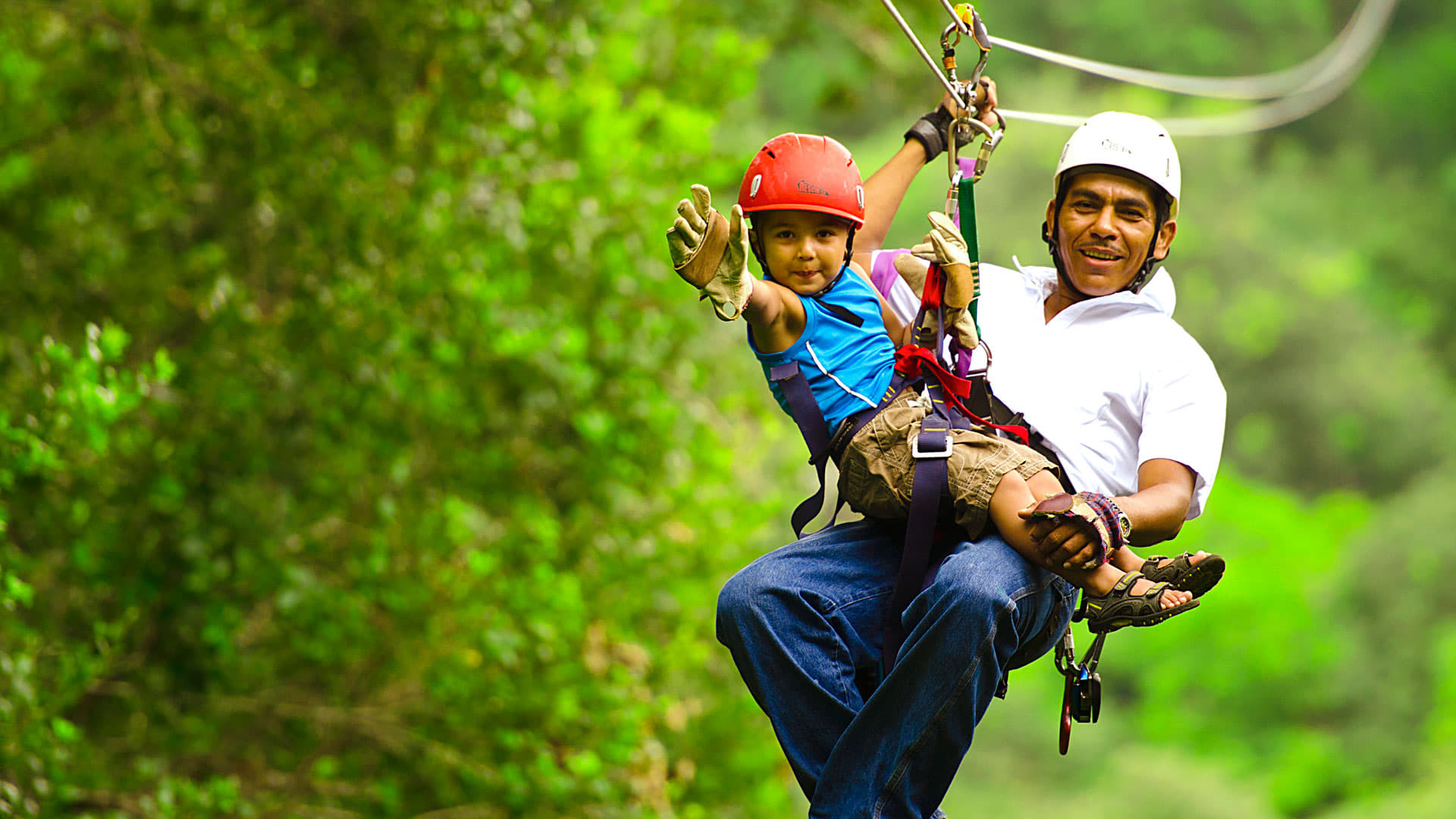 Ziplining in Yelagiri