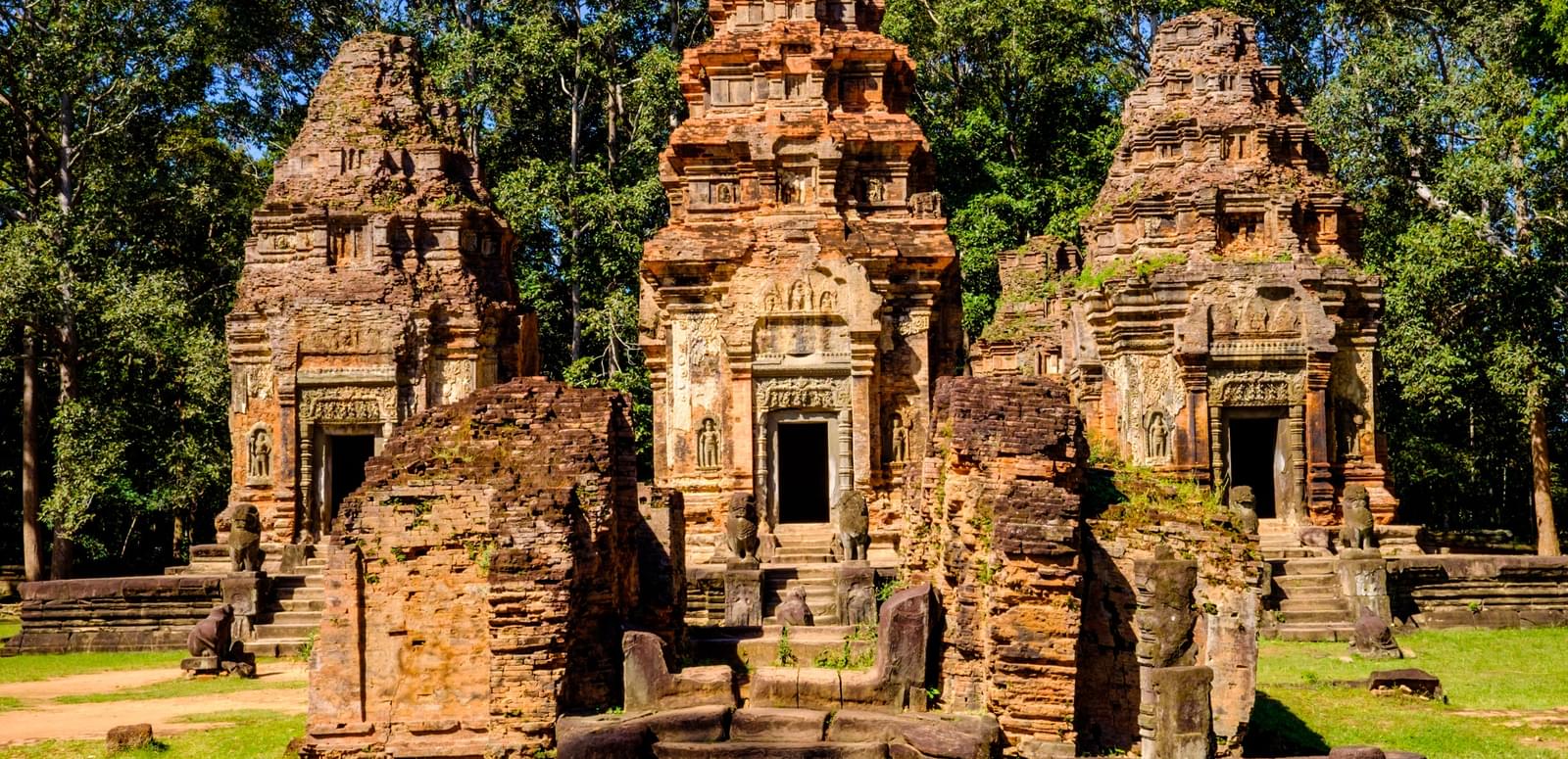 Roluos Group Temples Siem Reap Tour By Tuk Tuk, Save 19%