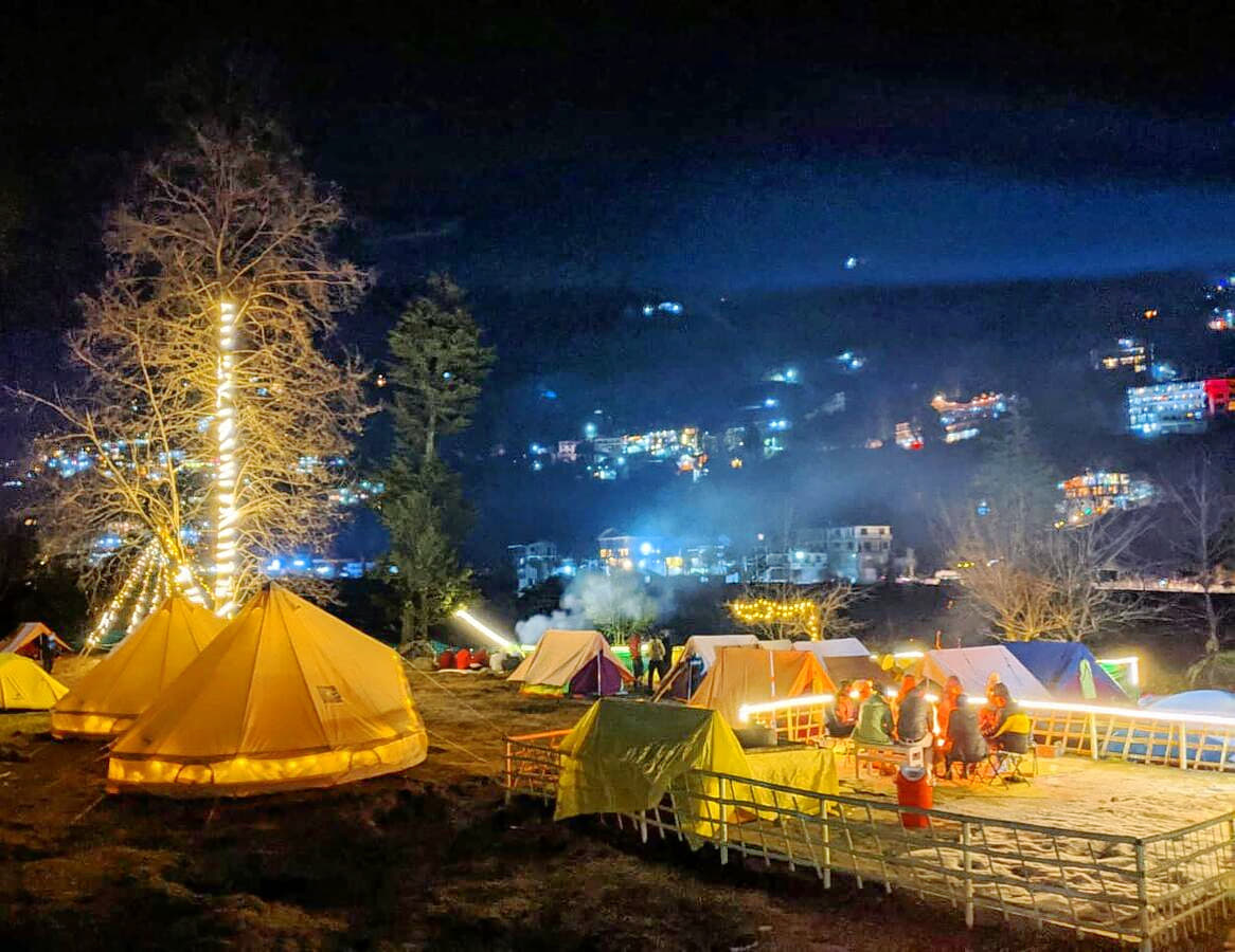 Riverside Camping Experience in Manali