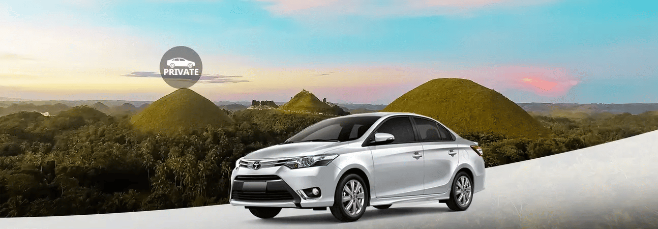 Bohol Private Car Charter, Book Now @ Flat 15% off