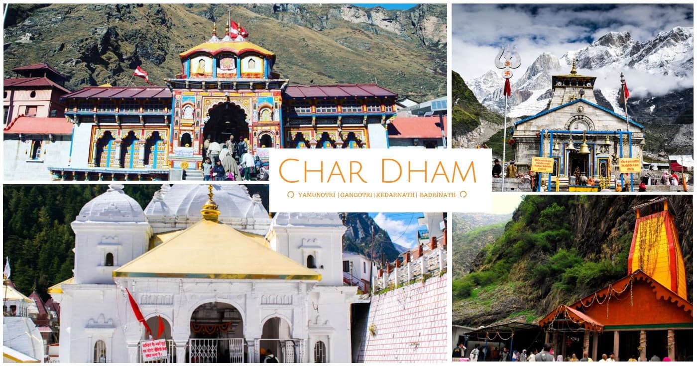 Char Dham Yatra Package from Haridwar | Book @ 15% off