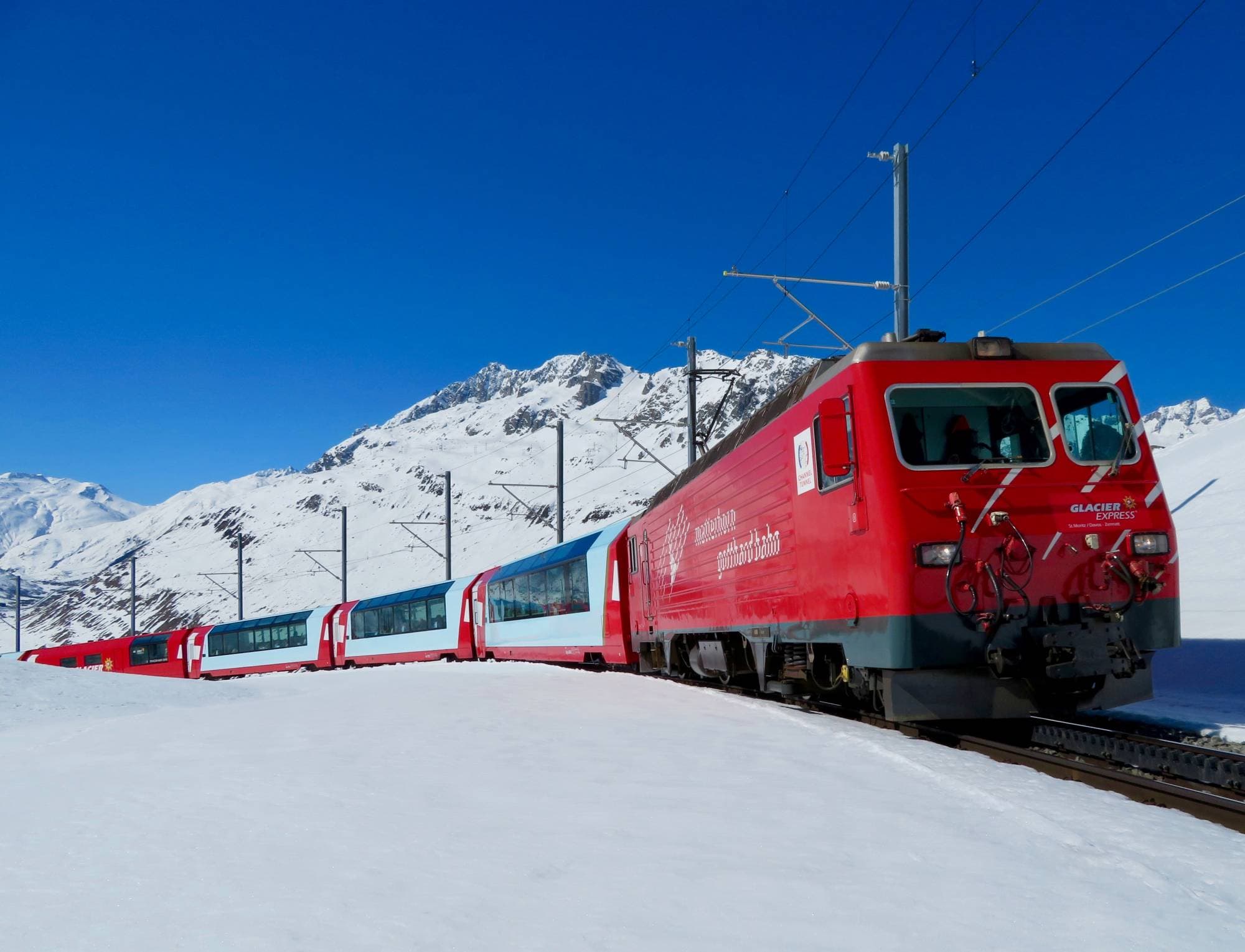 6 Days Switzerland Glacier Express Train Scenic Tour