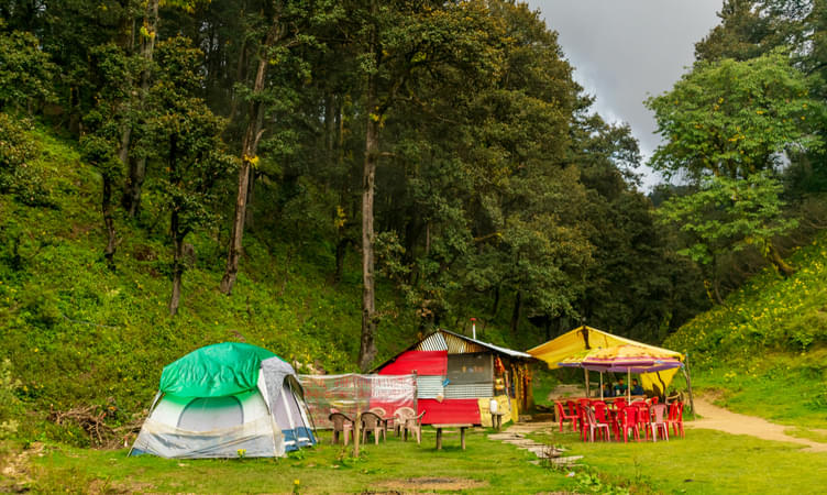 Camping at Tirthan Valley