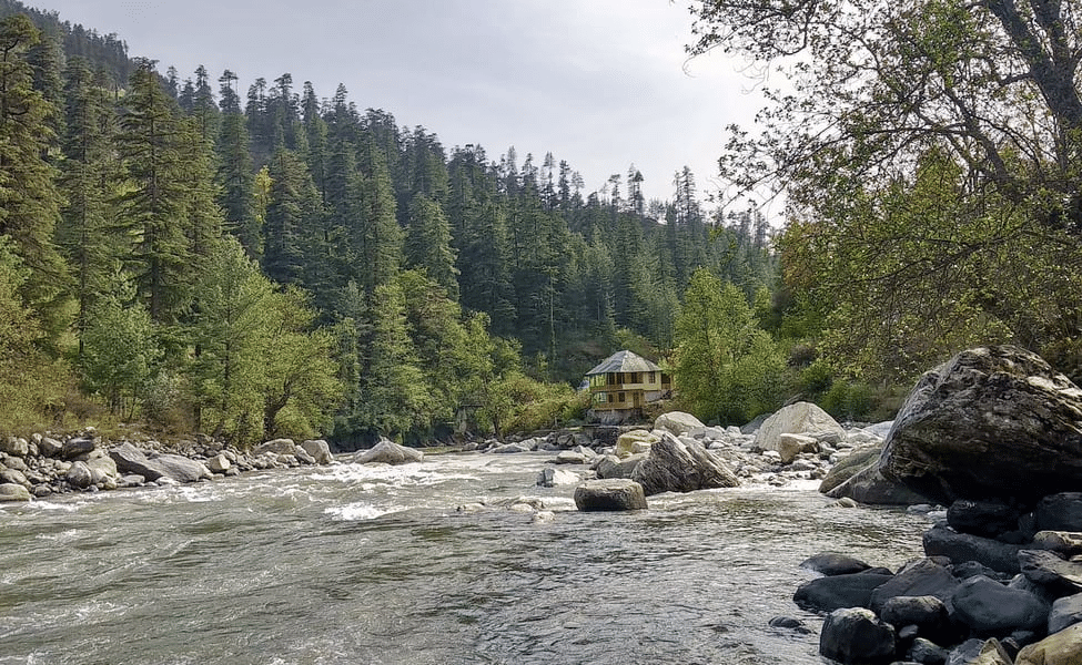 Parvati Riverside Nature Homestay In Kasol | Staycation