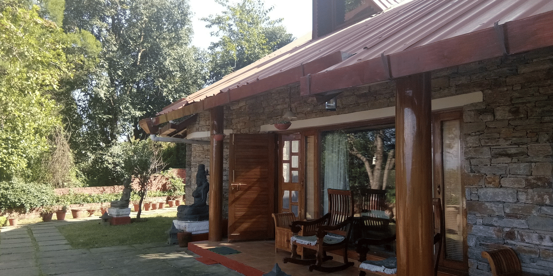 A Workation with Unique Stone and Pine Architecture, Kausani | Book Online @ 23% off