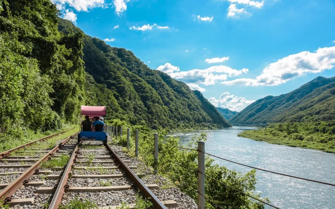 Full Day Tour with Rail Bike from Seoul: Flat 15% off