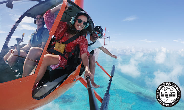 Heli Ride for the GoPro Challenge winner