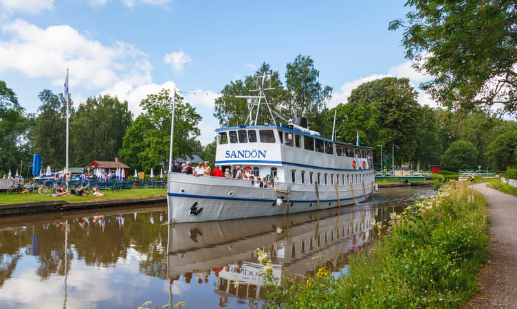 Enjoy a Boat Ride Along The Gota Canal