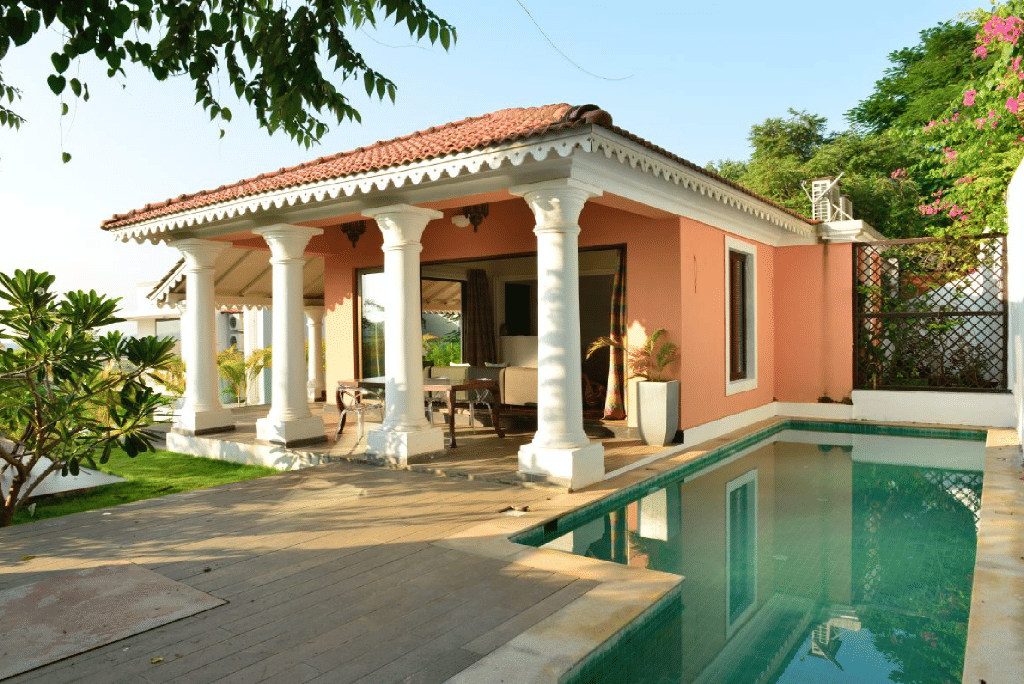 A Serene Villa near Candolim with Scenic Landscapes