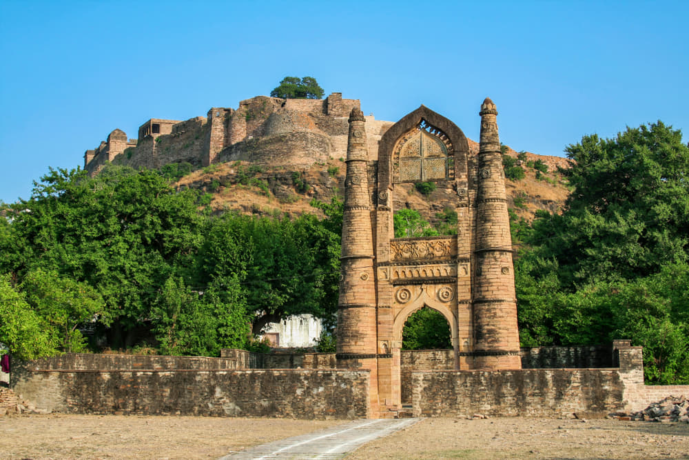 Explore the Colorful Murals of Badal Mahal