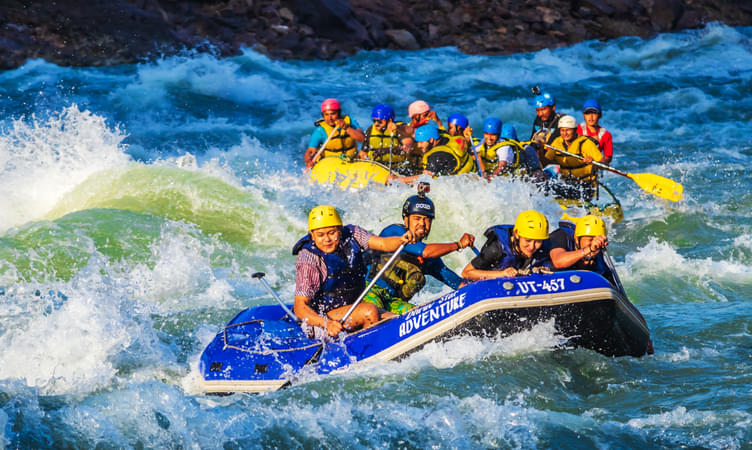 Rafting with Adventure Activities Combo