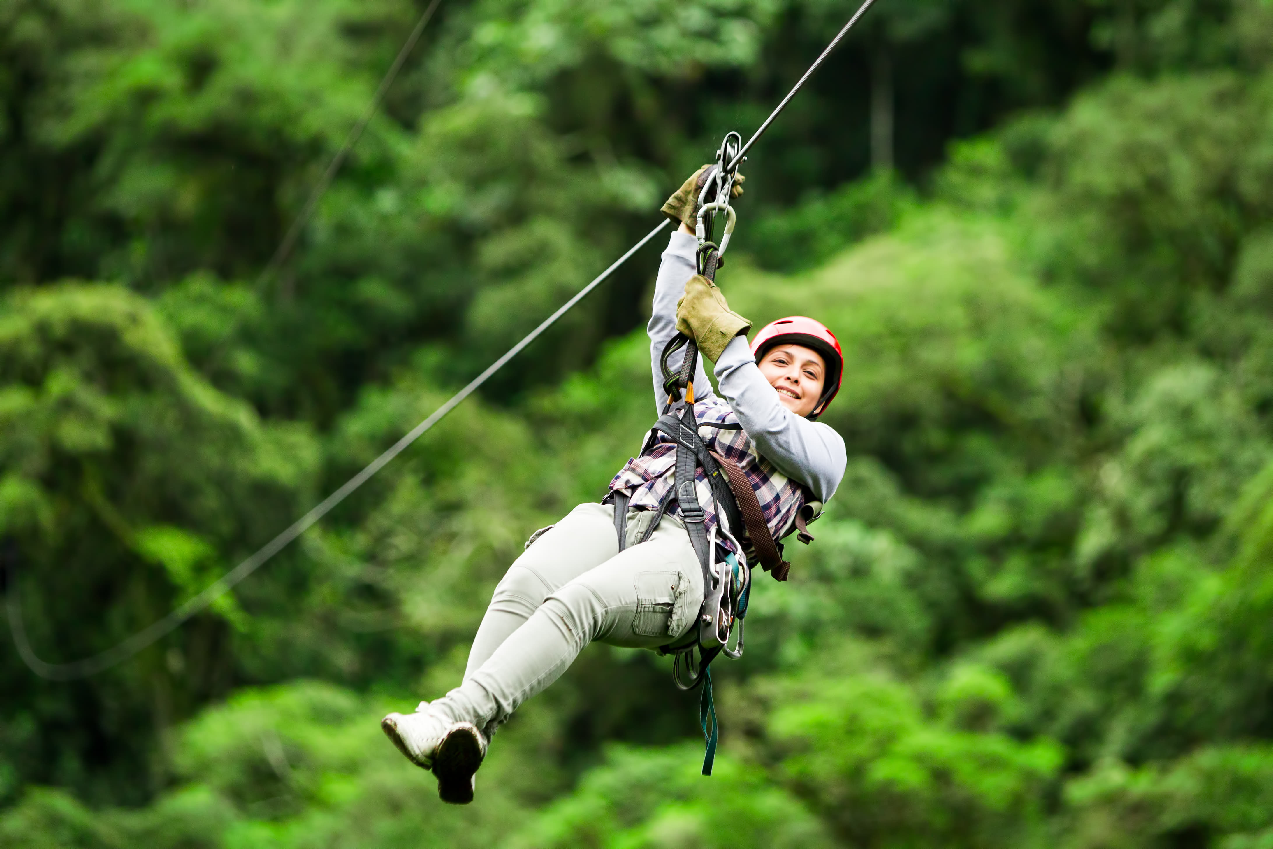 Ziplining at Canopy Adventures Samui
