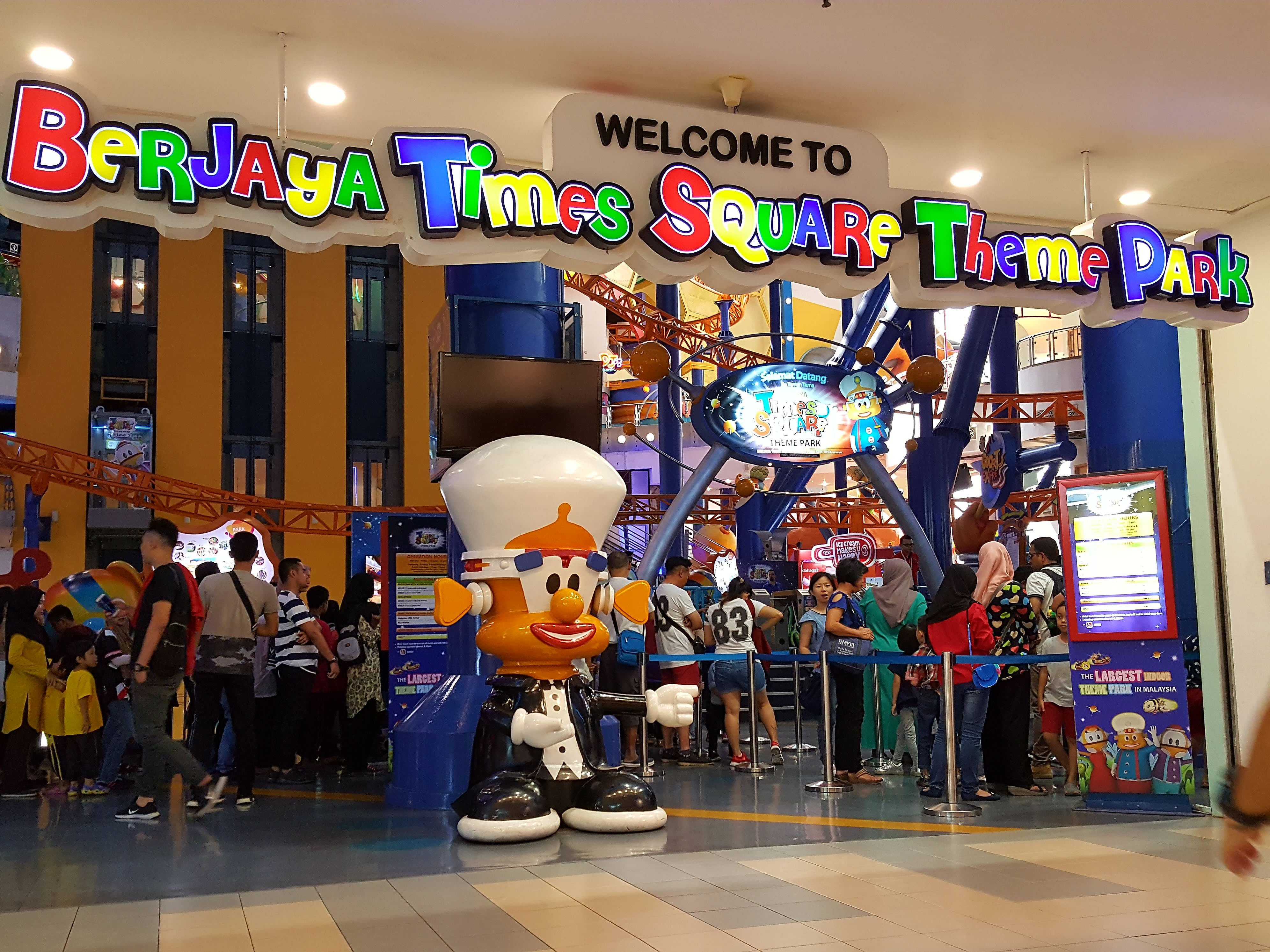 Enjoy at Berjaya Times Square Theme Park