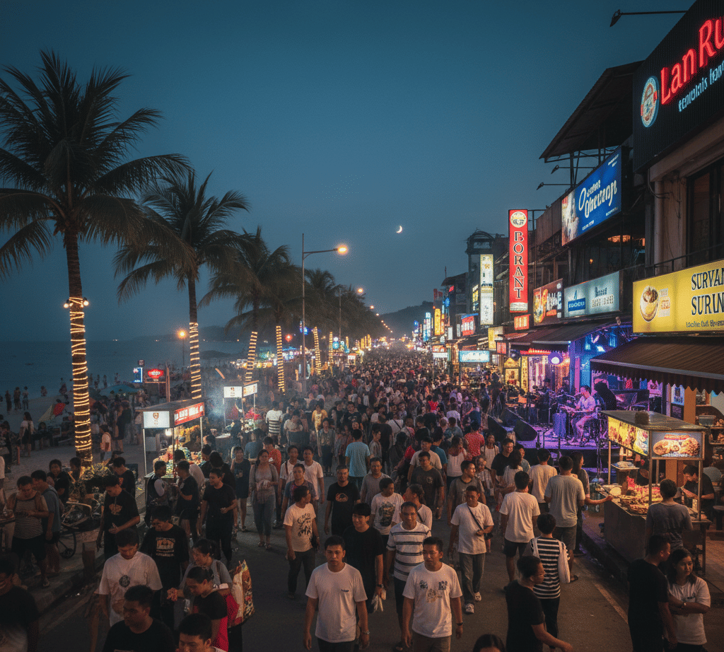 Enjoy the Pantai Cenang Nightlife
