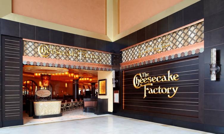 Go to the Cheesecake Factory