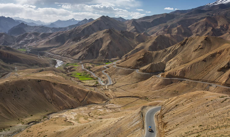 Srinagar Leh Highway in September