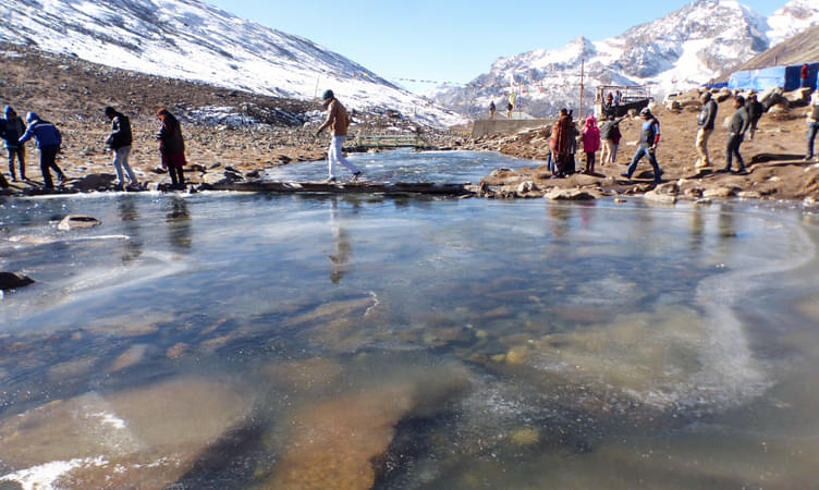 Water Crossings in Leh Ladakh in July