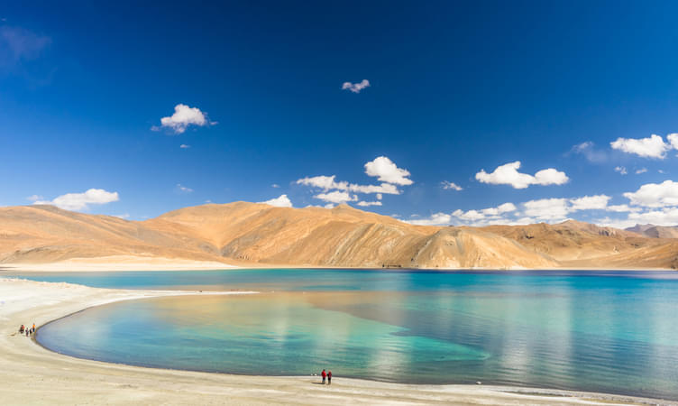 Leh to Pangong Route in July