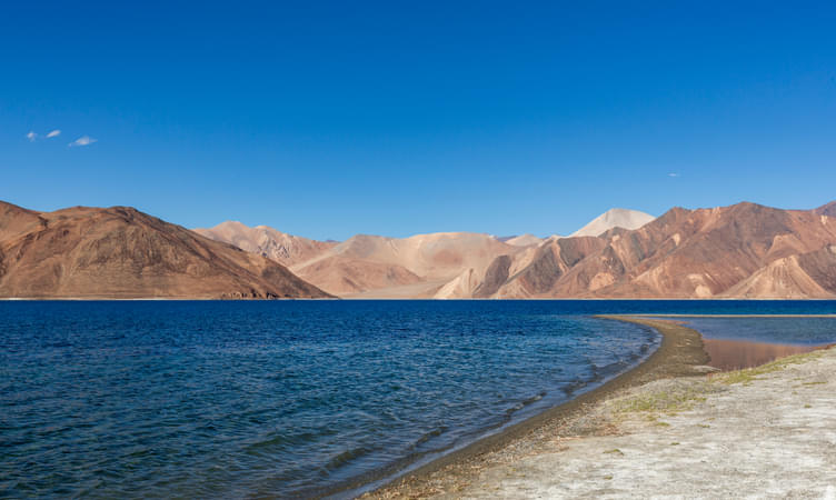 Leh to Pangong Route in March