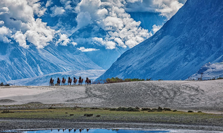 Nubra Valley to Pangong Lake Direct Route