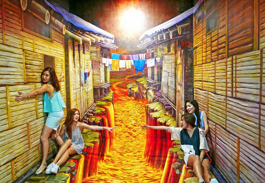 Experience Optical Illusion at the Trick Eye Museum