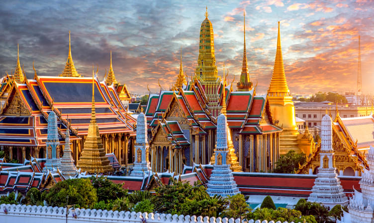 Grand Palace and The Buddha Temple