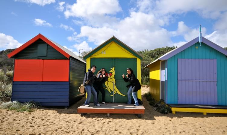Capture Pictures With Colourful Brighton Beach Boxes