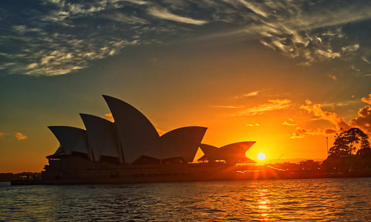 Sunset Sailing In Sydney