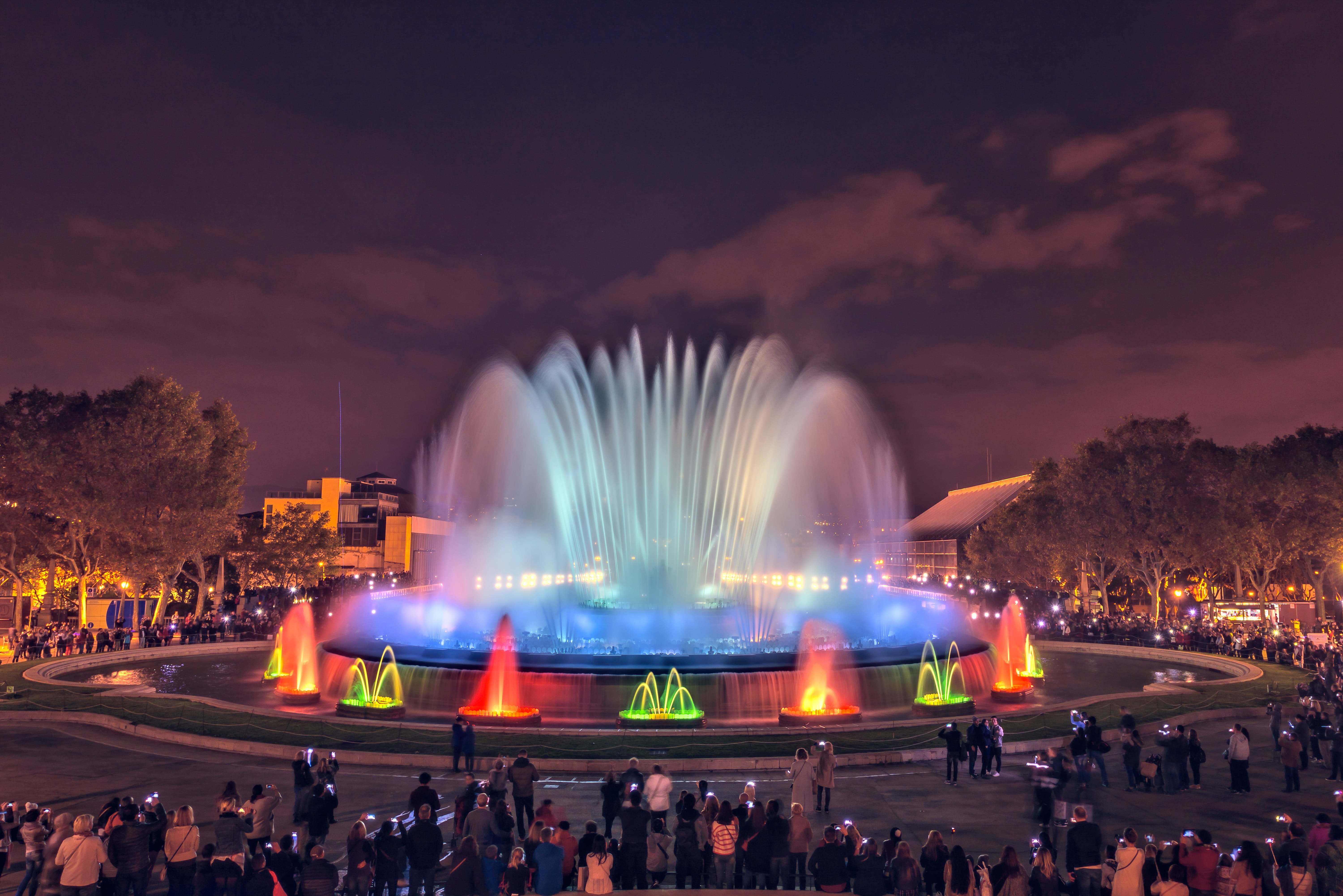 Catch The Magic Fountain Light Show At Montjuic